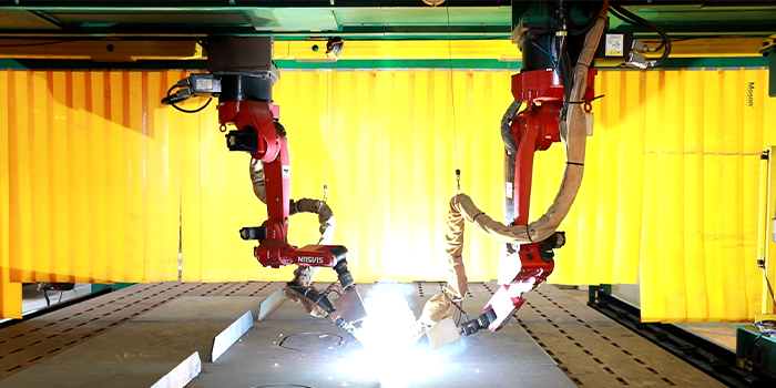 工业机器人船舶智能焊接pg电子官方的解决方案
